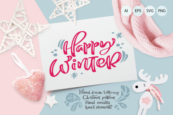Christmas Lettering Quotes Design: Hand-Drawn Charm for Every Holiday Project