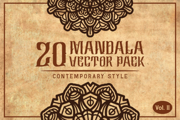 Contemporary Style Mandalas Vol. II