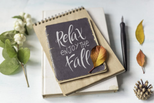 Fall in Love - Watercolor Clipart