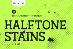 Halftone Stains Vol. 1 Texture Pack