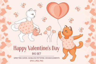 Happy Valentine’s Day Vector Set