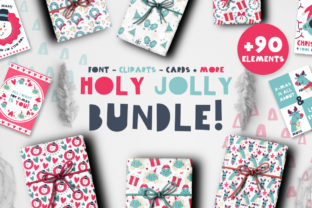 Holy Jolly Bundle 90 Elements: A Practical Holiday Design Resource for Creators