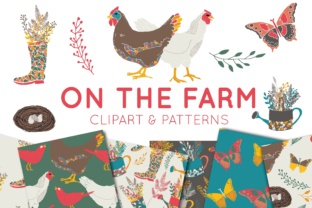 On the Farm Clipart and Digital Paper Set: A Thoughtful Creative Asset for Modern Design Workflows
