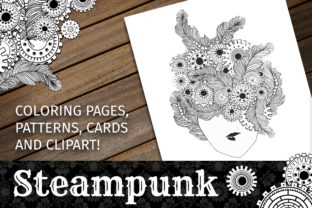 Steampunk Clipart Coloring Pages: A Creative Toolkit for Designers, Educators, and Crafting Enthusiasts