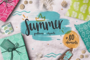 Summer Lover Kit 80 Elements: A Practical Design Resource for Real Creative Workflows